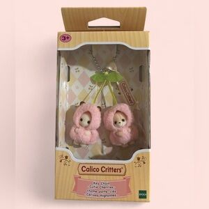 Calico Critters Cutie Cherries Keychain Sylvanian Families